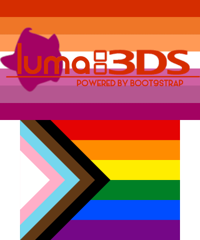 Lesbian Pride Luma3DS