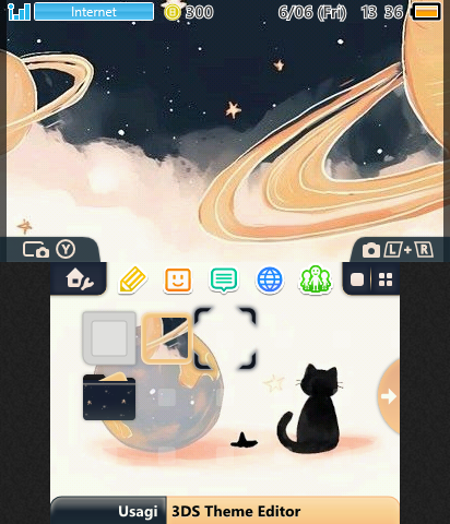 Lonely Cat in Space