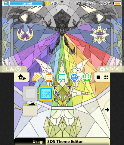 Ultra Necrozma Stained GlassV2