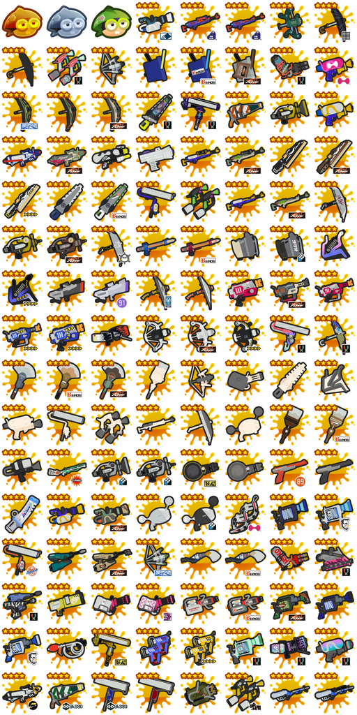 Splatoon 3 Badges (10.0 update)