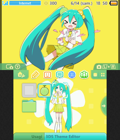 Lemon Melon Cookie Miku