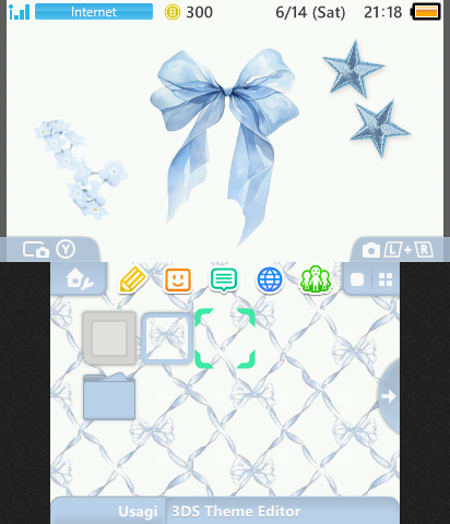 Blue Bows
