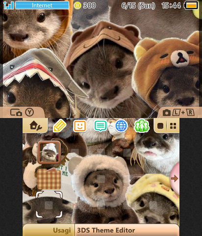 ★Silly Otters In Silly Hats★