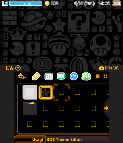 Gold dark mario items