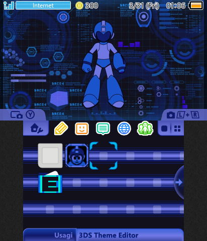 Megaman Dark Blue