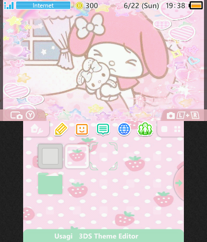 sleepy my melody !! (´・ω・`)