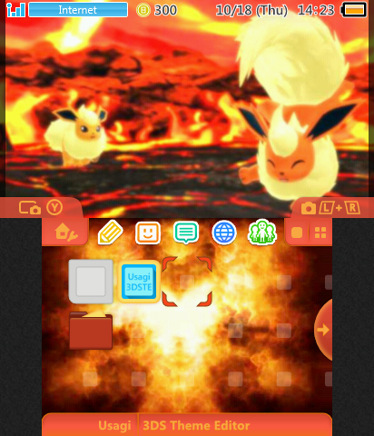 Flareon Burn