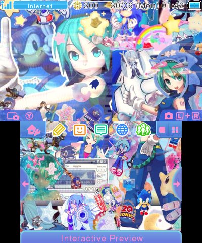 Miku and Sonic
