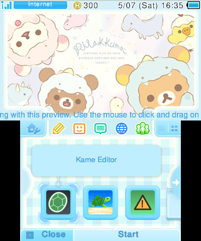 Dinosaur Rilakkuma Theme