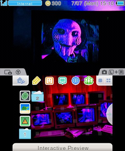 Saw Movie Purple Theme