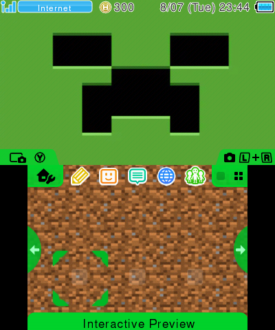 Creeper theme