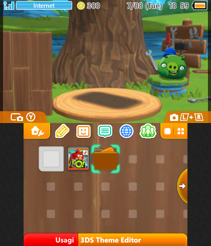 Angry Birds Go! garage.