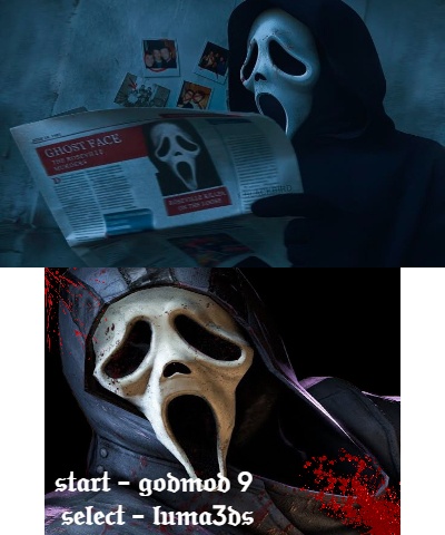 ghostface splash screen