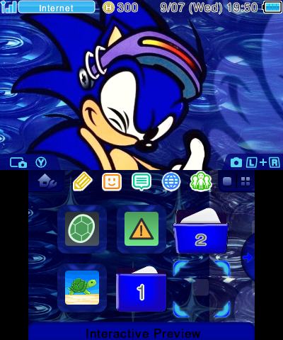 Sonic - Deep Blue Nostalgia