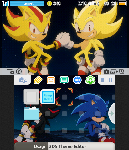 Super Sonic x Super Shadow