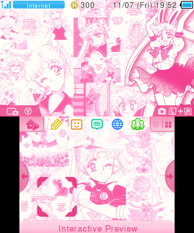 Sailor Moon Usagi Pink Theme