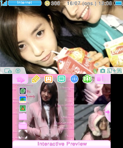 T-ara cute pink theme
