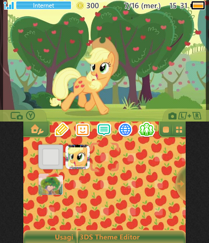 Applejack theme