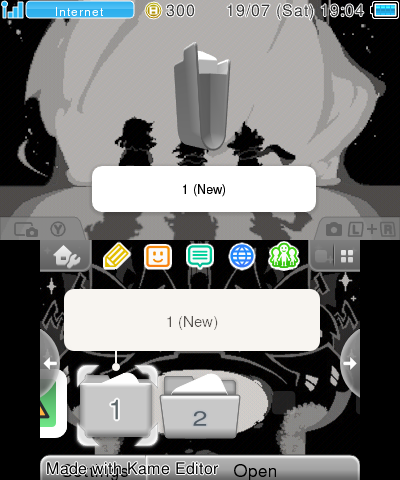 Deltarune Black and White