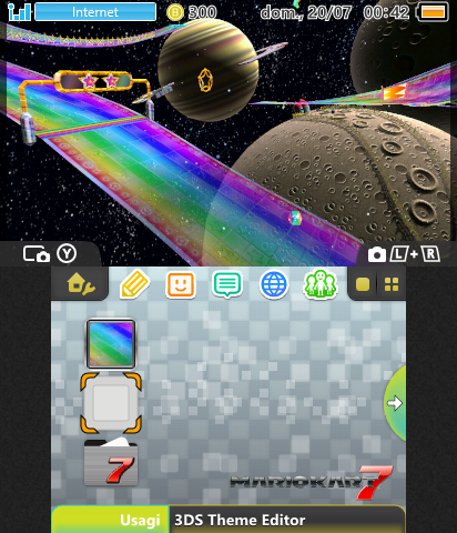 Mario Kart 7 - Rainbow Road
