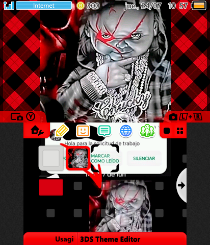 para la solicitud de trabajo