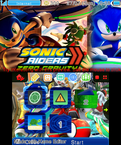 SONIC RIDERS: ZERO GRAVITY