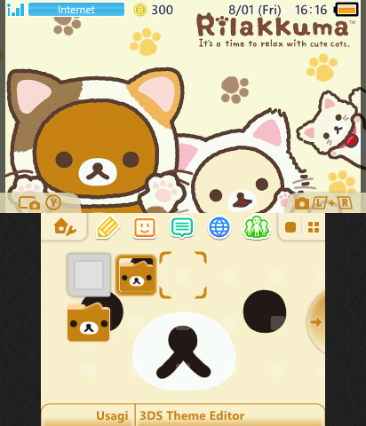 Rilakkuma Kitty Theme