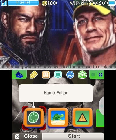 John Cena and Roman Reigns