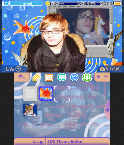 Mikey Way- Blue Orange Fun