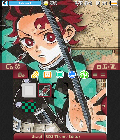 Tanjiro Manga Cover Theme