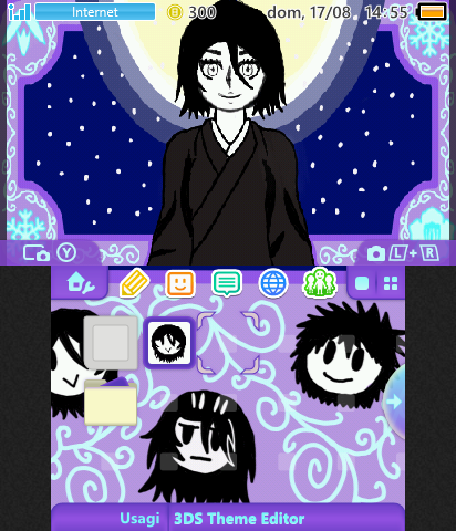 rukia moon wallpaper - bleach