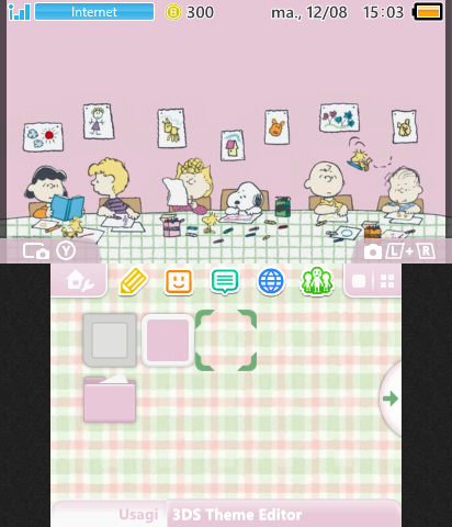 Snoopy and friends pink