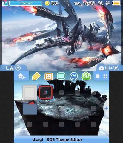 Valstrax flying MHGU theme