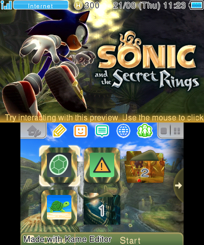 SONIC & THE SECRET RINGS