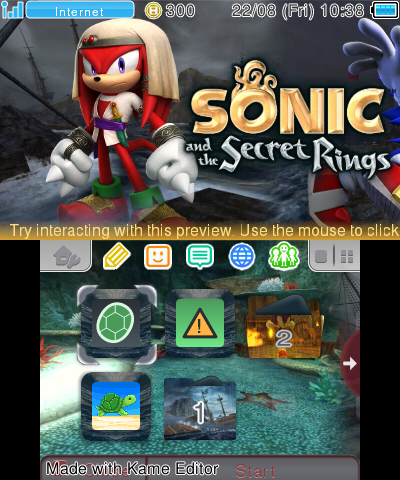 SONIC & THE SECRET RINGS