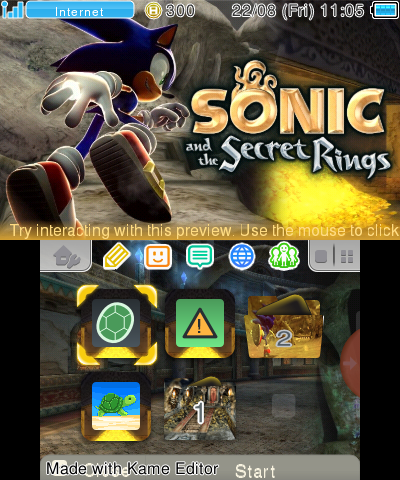 SONIC & THE SECRET RINGS