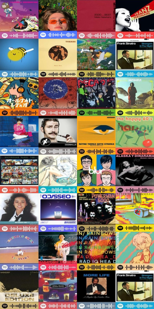 Random spotify albums