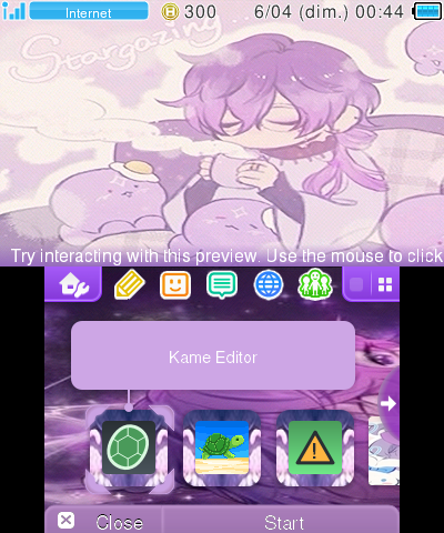 Uki violeta theme