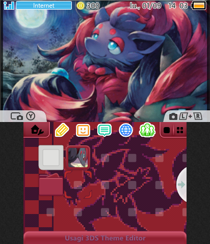 Zoroark 3DS Theme