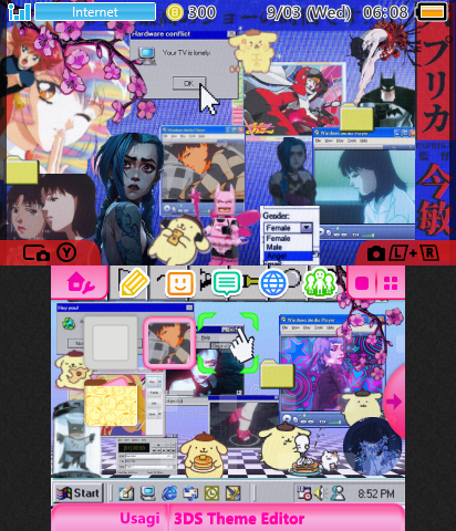 RETRO CUTE ANIME AESTHETIC