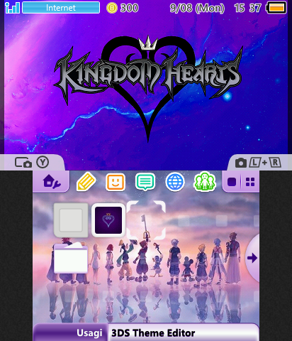 Kingdom Hearts Purple Theme