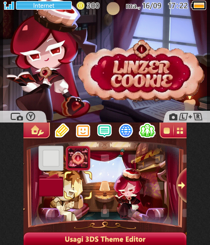 Linzer Cookie Theme