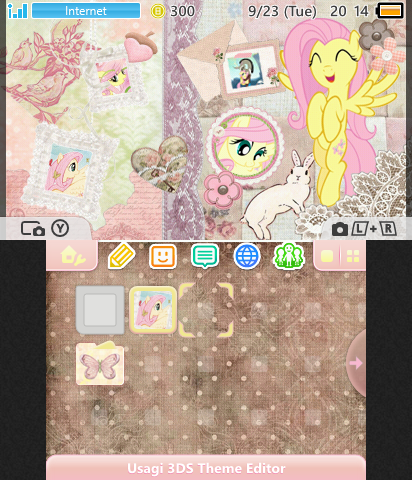 fluttershy theme