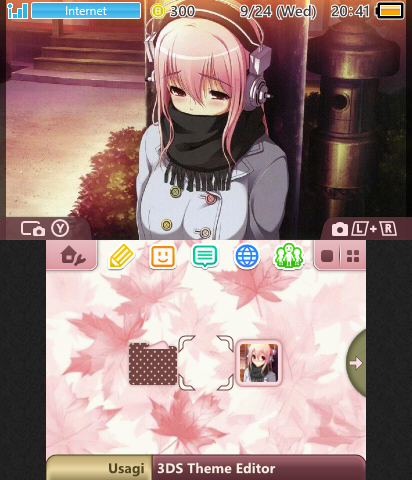 ★[Super Sonico] Fall Theme★