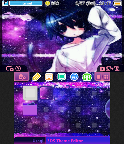 catboy galaxy theme!