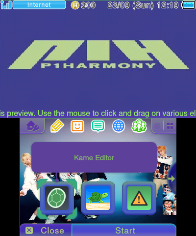 P1Harmony EX Theme