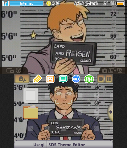 mob psycho reigen x serizawa