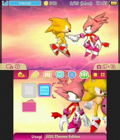 Super Sonic & Burning Blaze