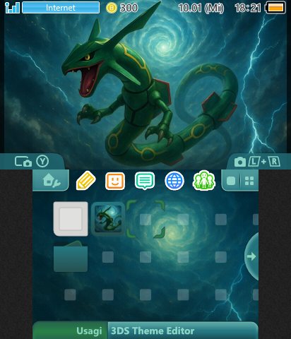 Rayquaza in the Sky (Pokemon)