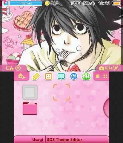 l death note cute pink